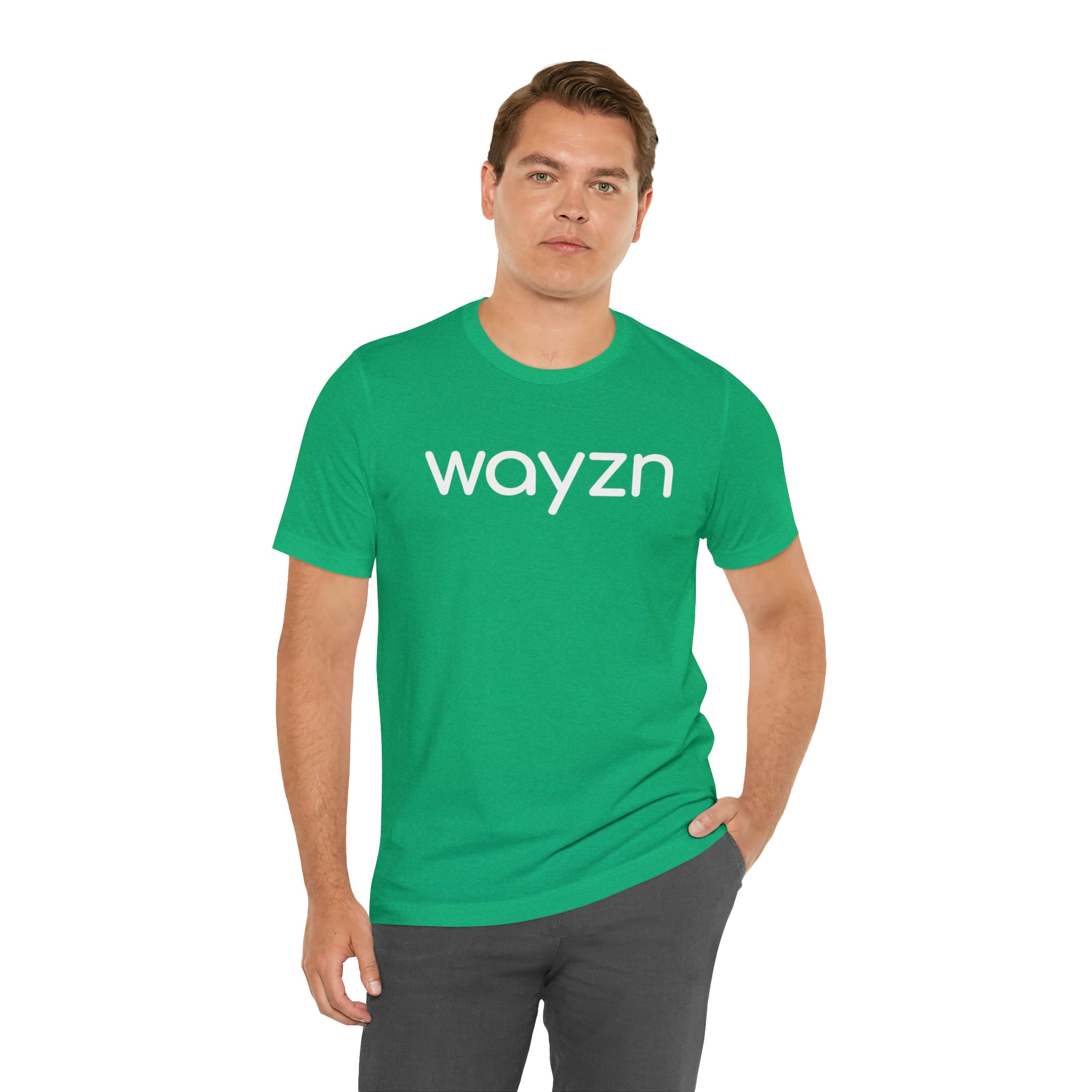 Wayzn Logo Front - Unisex Jersey Short Sleeve Tee