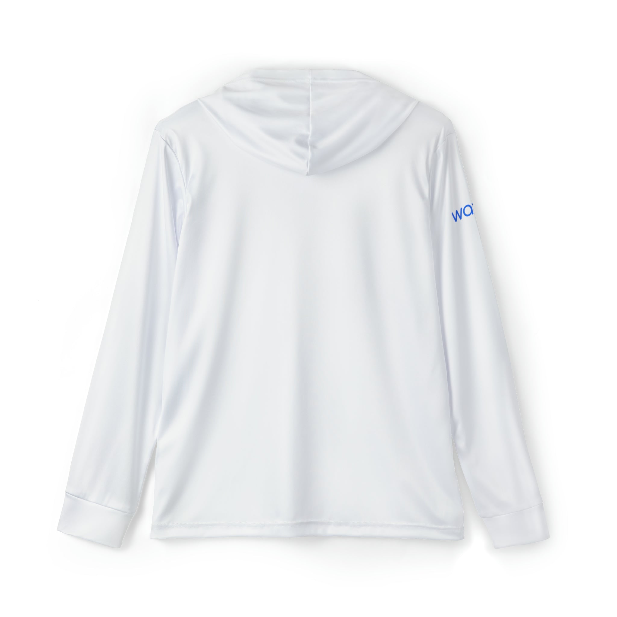 Wayzn Logo - Men's Sports Warmup Hoodie in White