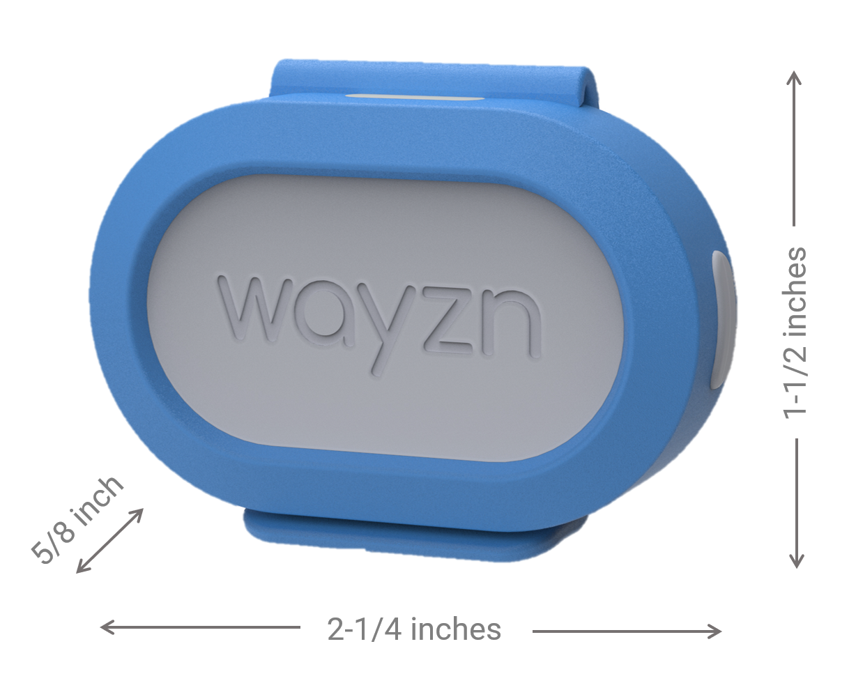 The Wayzn Pet Tag is rugged and waterproof