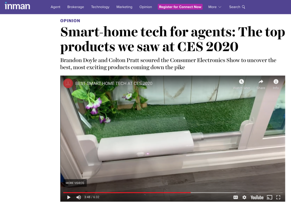 InMan Includes Wayzn on its list of top products at CES 2020