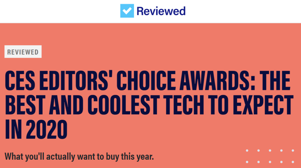 USA Today’s Reviewed.com awards CES Editor’s Choice Award to Wayzn