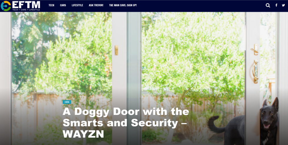 EFTM: A Doggy Door with the Smarts and Security