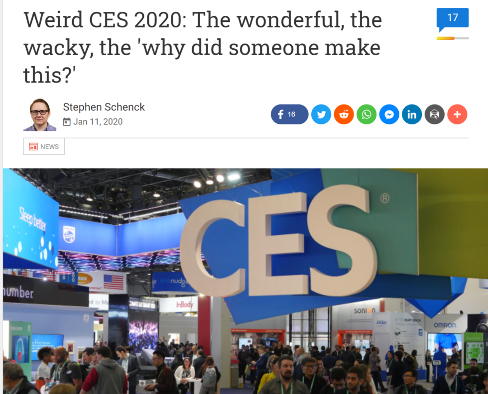 Android Police: Weird CES 2020