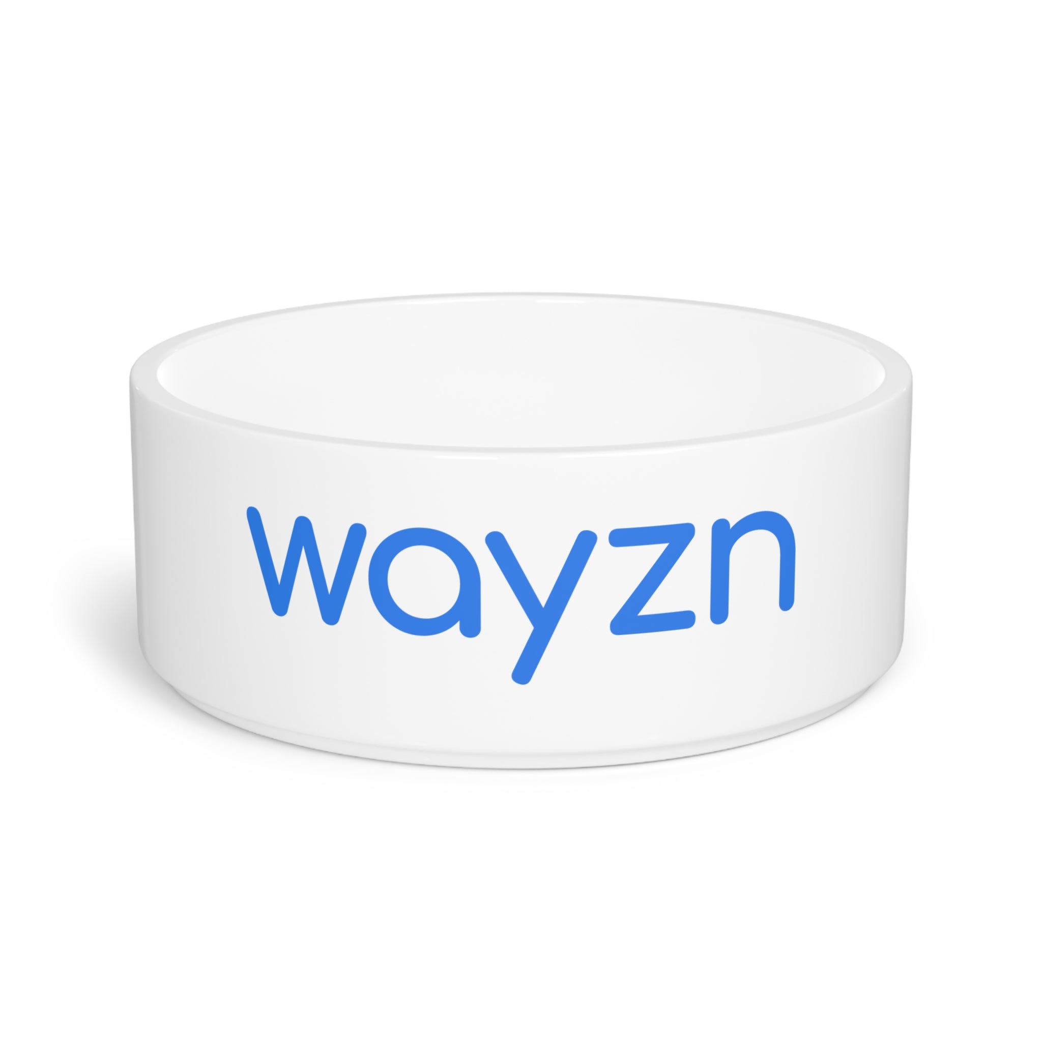Wayzn Logo Pet Bowl — Personalized Dog & Cat Water Bowl